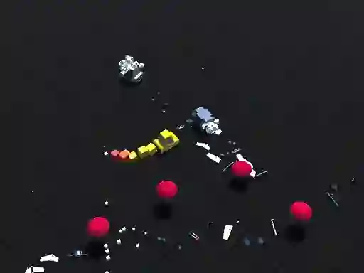 Žaidimas Pixel Car vs Cops 2020 internete