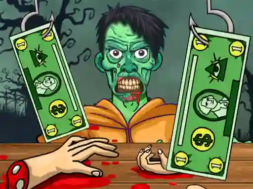 Žaidimas Handless Millionaire zombie food internete