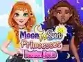 Žaidimas Moon vs Sun Princess Fashion Battle internete