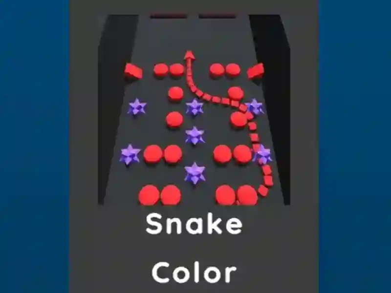 Žaidimas Snake Color internete