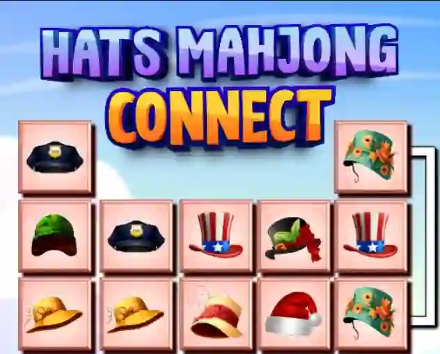 Žaidimas Hats Mahjong Connect internete