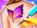 Žaidimas Barbie Funny Tattoo Shop internete
