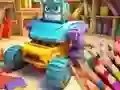 Žaidimas Coloring Book: Transforming Car Robot internete