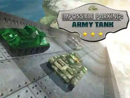 Žaidimas Impossible Parking: Army Tank internete