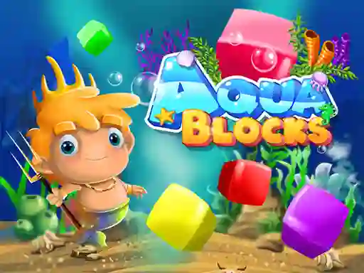Žaidimas Aqua blocks internete