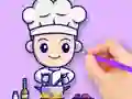 Žaidimas Coloring Book: Chef internete