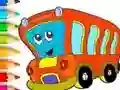 Žaidimas Coloring Book: Bus internete