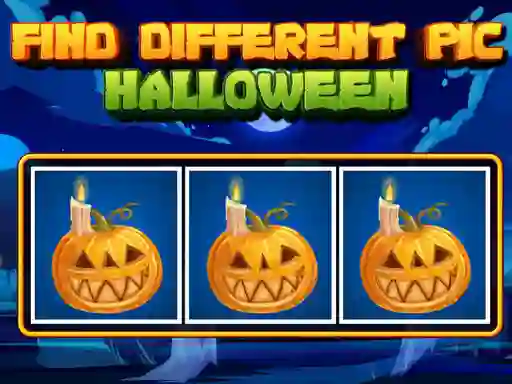Žaidimas Find Different Pic Halloween internete