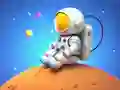 Žaidimas Coloring Book: Spaceman Sitting internete