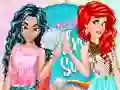 Žaidimas Jasmine and Ariel Wardrobe Swap internete