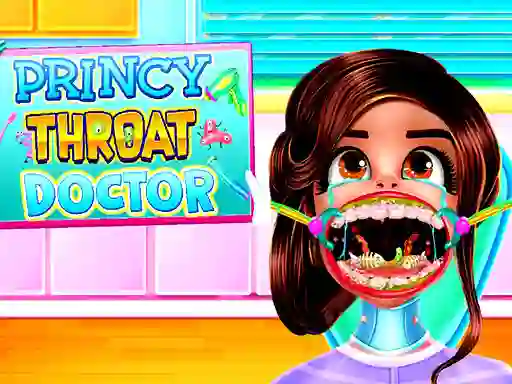 Žaidimas Princy Throat Doctor internete