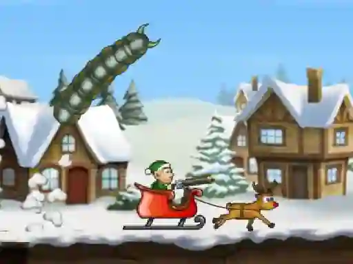 Žaidimas Effing Worms Xmas internete