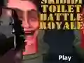 Žaidimas Skibidi Toilet Battle Royale internete