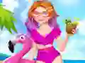 Žaidimas Malibu Vibes Princess On Vacation internete