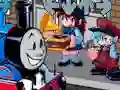 Žaidimas FNF: Big Engine Brawl internete
