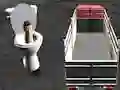 Žaidimas Truck Simulator Carry Skibidi toilet internete