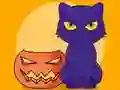 Žaidimas Coloring Book: Halloween Cat internete