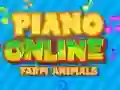 Žaidimas Piano Online Farm Animals internete