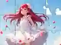 Žaidimas Jigsaw Puzzle: White Dress Girl internete