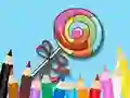 Žaidimas Coloring Book: Lollipop internete