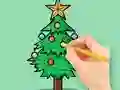 Žaidimas Coloring Book: Christmas Tree internete