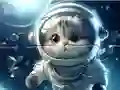 Žaidimas Jigsaw Puzzle: Astronaut-Cat internete