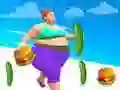 Žaidimas Muscle Girl Calorie Run internete