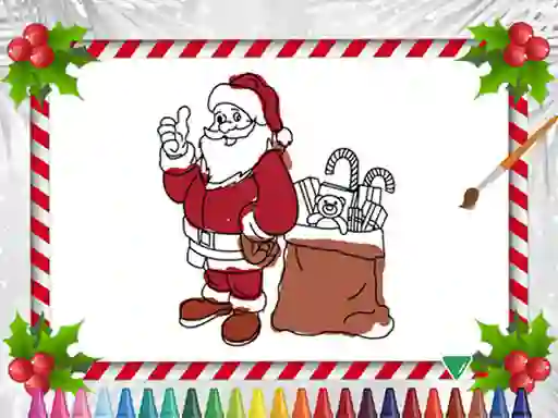 Žaidimas Christmas Coloring Book internete