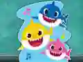 Žaidimas Find Baby Shark internete