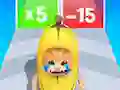 Žaidimas Epic Banana Run: Merge Master internete
