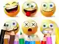 Žaidimas Coloring Book: Funny Emoji internete
