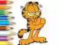 Žaidimas Coloring Book: Garfield Hamburger internete