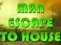 Žaidimas Man Escape To House internete