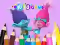 Žaidimas Coloring Book: Cute Troll internete