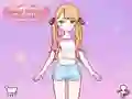 Žaidimas Anime Dress Up Doll Dress Up internete