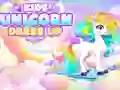 Žaidimas Kids Unicorn Dress Up internete