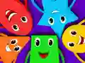 Žaidimas Kids Quiz: Colorful Shaps internete