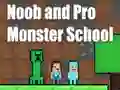 Žaidimas Noob and Pro Monster School internete
