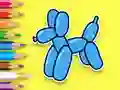 Žaidimas Coloring Book: Balloon Puppy internete
