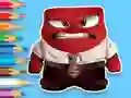 Žaidimas Coloring Book: Inside Out Angry internete