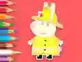 Žaidimas Coloring Book: Rabbit Firefighter internete