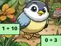 Žaidimas Addition Bird Image Uncover internete