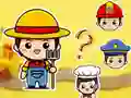 Žaidimas Kids Quiz: Job Challenge 3 internete