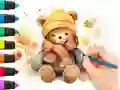 Žaidimas Coloring Book: Autumn Bear internete