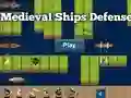 Žaidimas Medieval Ships Defense internete