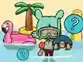 Žaidimas Kids Quiz: Animal In Water internete