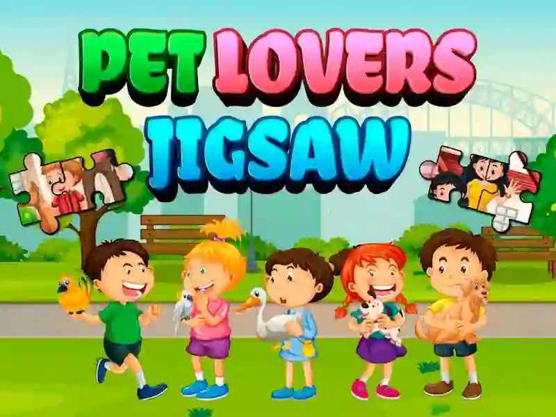 Žaidimas Pet Lovers Jigsaw internete