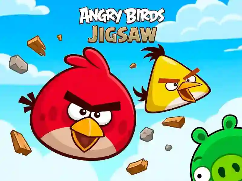 Žaidimas Angry Birds Jigsaw internete