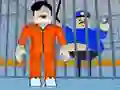 Žaidimas Obby: Escape from Barry Prison internete