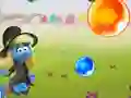 Žaidimas Smurfs Bubble Story internete